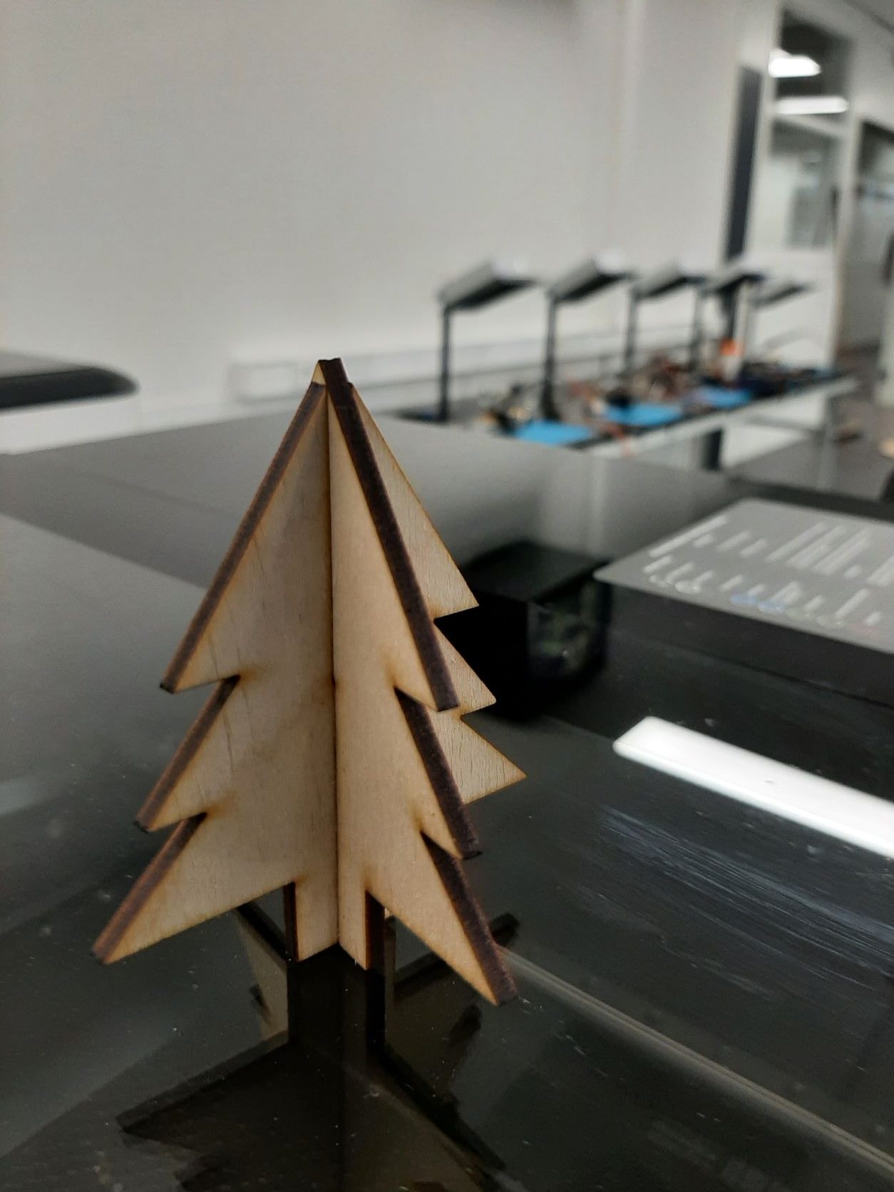 kerstboom laser bouwpakket