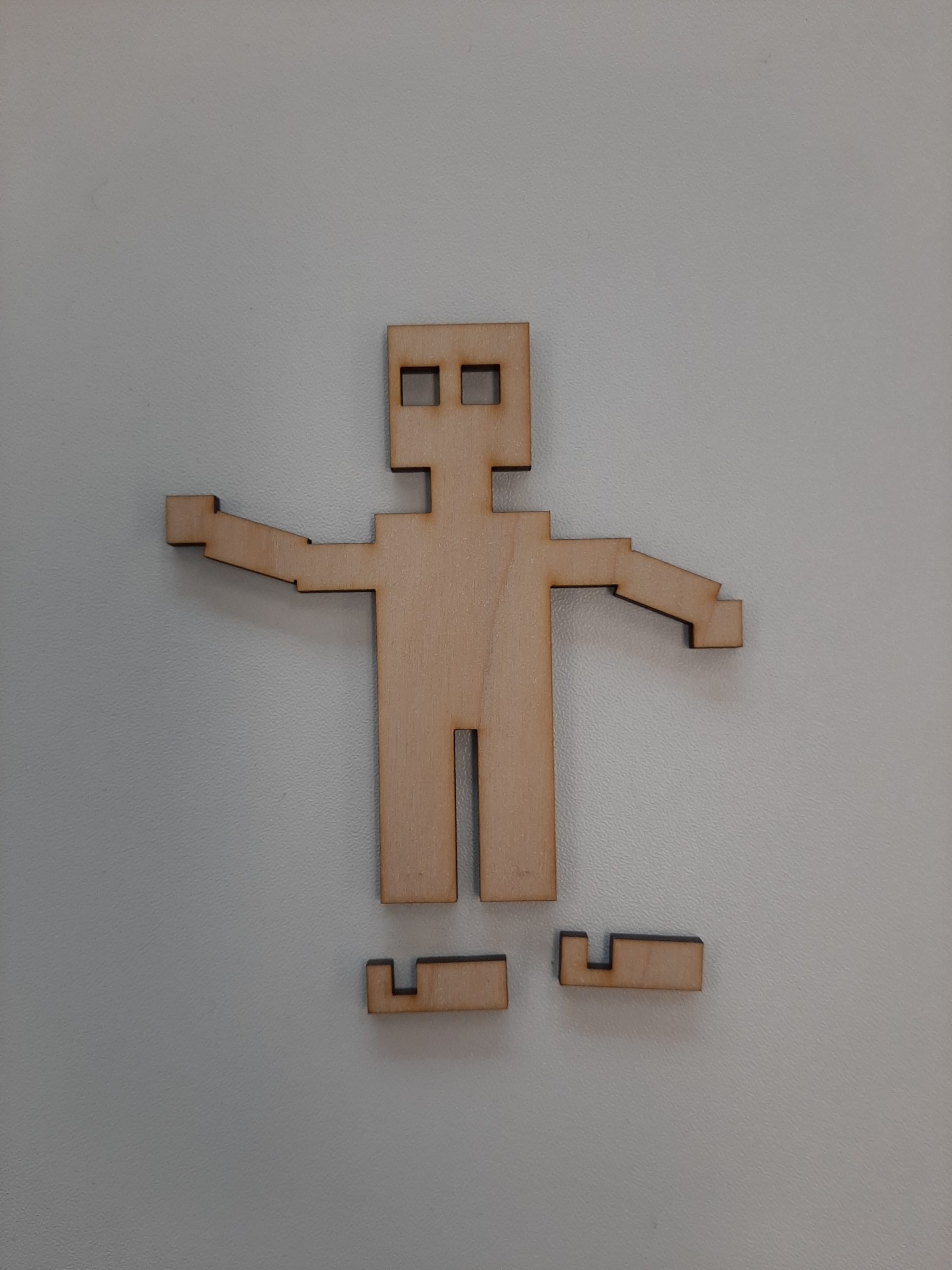 lasersnijden - Minecraft stijl