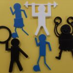 Sport pictogram 3D